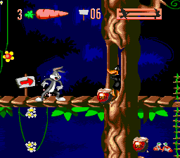 Скриншот игры Bugs Bunny in Double Trouble